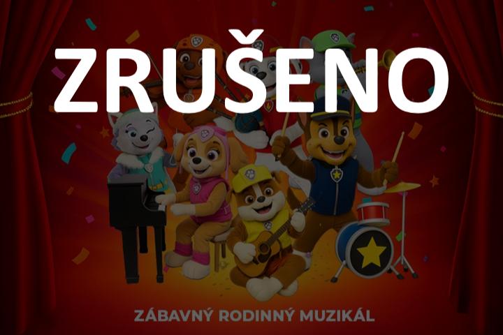 Pro děti: ZRUŠENO - MUZIKÁL TLAPKOVÉ PATROLY